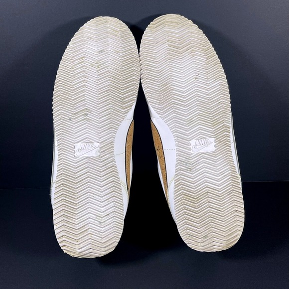 Nike Cortez '72 White Leather Cork Accent Sneakers Men's 11 Shoes - Picture 10 of 11